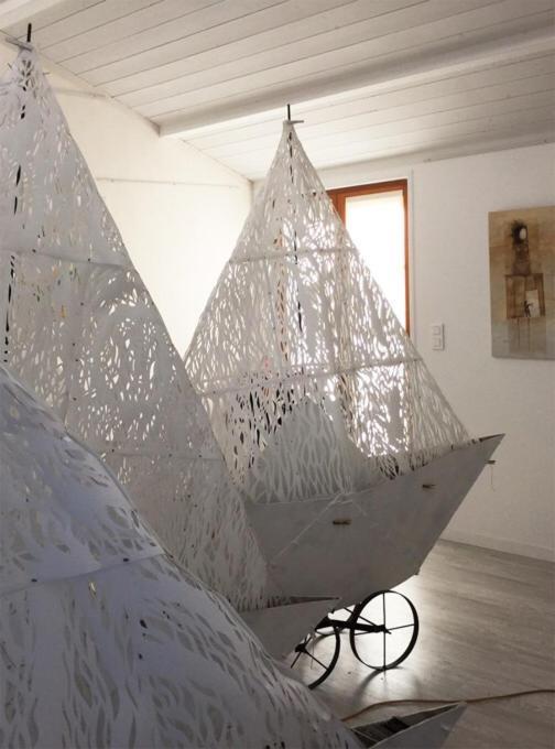 In The Heart Of Artists'S House Hotel Espiens Luaran gambar